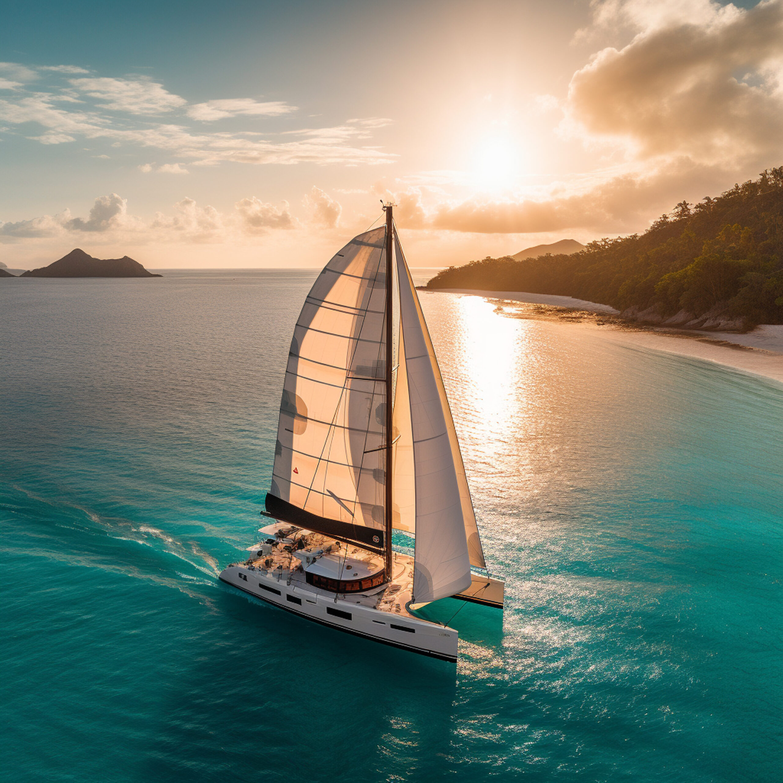 Repairs & Refitting catamaran